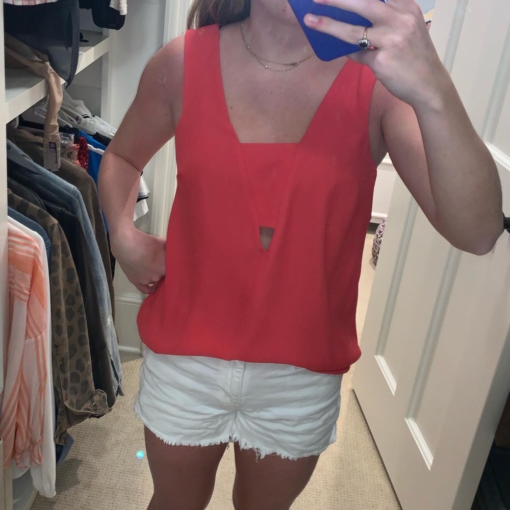BCBG Red Top
